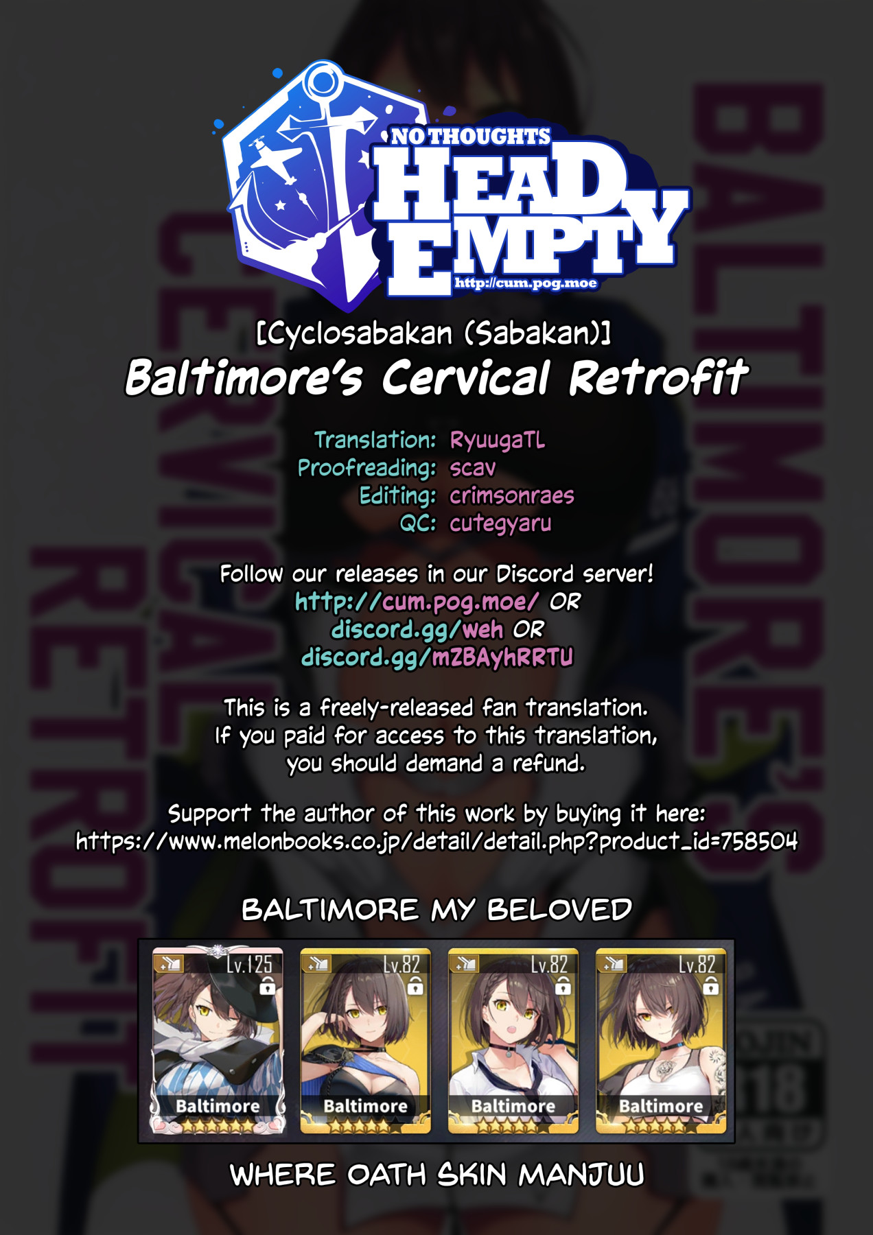 Hentai Manga Comic-Baltimore's Cervical Retrofit-Read-23